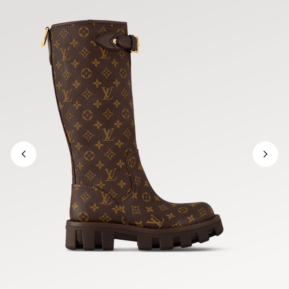 Louis Vuitton Checker High Boots